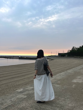 「H&M（エイチ・アンド・エム）のアイテム」を使った、さーちんさん（レディース・160cm）の夏コーディネート