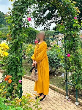 「インド綿」｜whoさん（レディース・162cm）の夏コーディネート