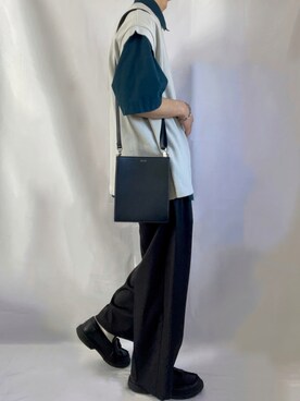 「ZIP FIVE（ジップファイブ）のアイテム（ベスト）」を使った、なさん（メンズ・172cm）の夏コーディネート