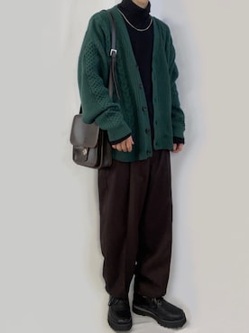 「バルーンパンツ」｜なさん（メンズ・172cm・10代）の冬コーディネート