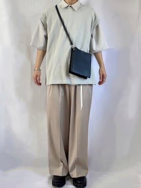 「ZIP FIVE（ジップファイブ）のアイテム（ベスト）」を使った、なさん（メンズ・172cm）の夏コーディネート