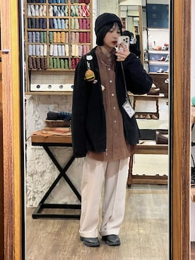 「kha:ki（カーキ）のアイテム」を使った、Choiさん（レディース・158cm）の春コーディネート