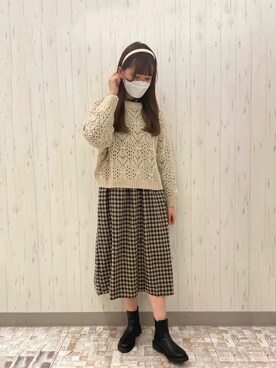 haruさん（レディース・170cm）の冬コーディネート