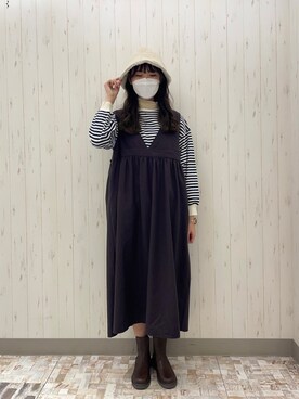 haruさん(レディース・170cm)の冬コーディネート