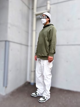「improves（インプローブス）のアイテム（チノパンツ）」を使った、shunsu247さん（メンズ・178cm）の秋コーディネート