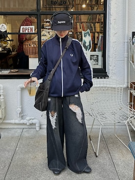 「アイテム（その他アウター）」を使った、mayaさん（レディース・155cm）の冬コーディネート