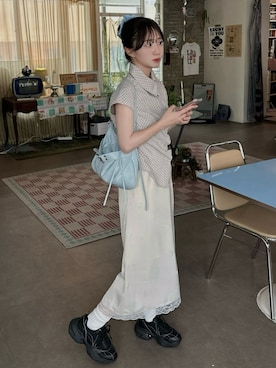 mayaさん(レディース・155cm)の春コーディネート