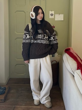 mayaさん（レディース・155cm）の冬コーディネート