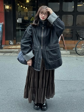 mayaさん（レディース・155cm）の冬コーディネート