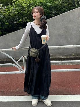 「mont-bell（モンベル）のアイテム」を使った、mayaさん（レディース・155cm）の春コーディネート