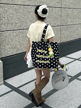 「idem（イデム）のアイテム（トップス）」を使った、mayaさん（レディース・155cm）の夏コーディネート