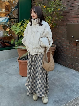 mayaさん（レディース・155cm）の冬コーディネート