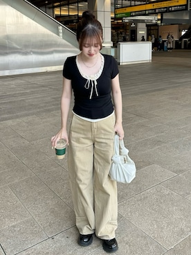 「Ada.（エイダ）のアイテム」を使った、mayaさん（レディース・155cm）の春コーディネート