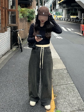 「Reebok(リーボック)のアイテム」を使った、mayaさん(レディース・155cm)の夏コーディネート