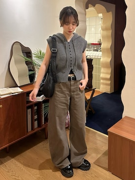 「LIAN（リアン）のアイテム」を使った、mayaさん（レディース・155cm）の夏コーディネート