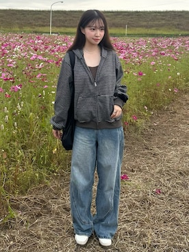 「mont-bell（モンベル）のアイテム」を使った、mayaさん（レディース・155cm）の秋コーディネート