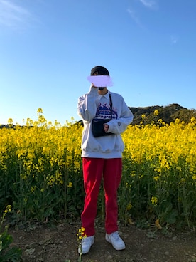「AF1」｜しょーたさん（メンズ・169cm）の冬コーディネート