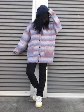 美月さん（レディース・151cm）の冬コーディネート