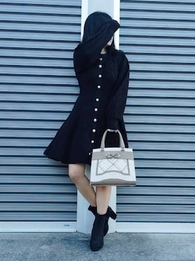 「LODISPOTTO（ロディスポット）のアイテム」を使った、美月さん（レディース・151cm）の秋コーディネート