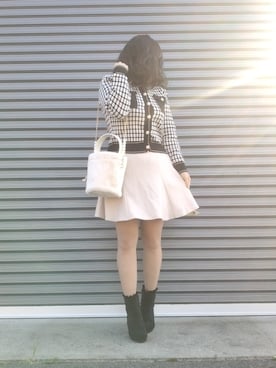 美月さん(レディース・151cm)の秋コーディネート