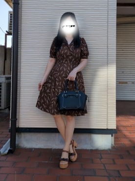 「NICE CLAUP（ナイスクラップ）のアイテム」を使った、美月さん（レディース・151cm）の夏コーディネート