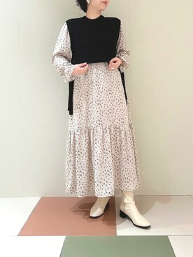 maicoさん（レディース・156cm）の冬コーディネート