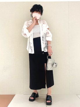 maicoさん（レディース・156cm）の夏コーディネート