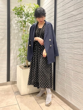 「いまどきジャケット写真」｜maicoさん（レディース・156cm）の春コーディネート
