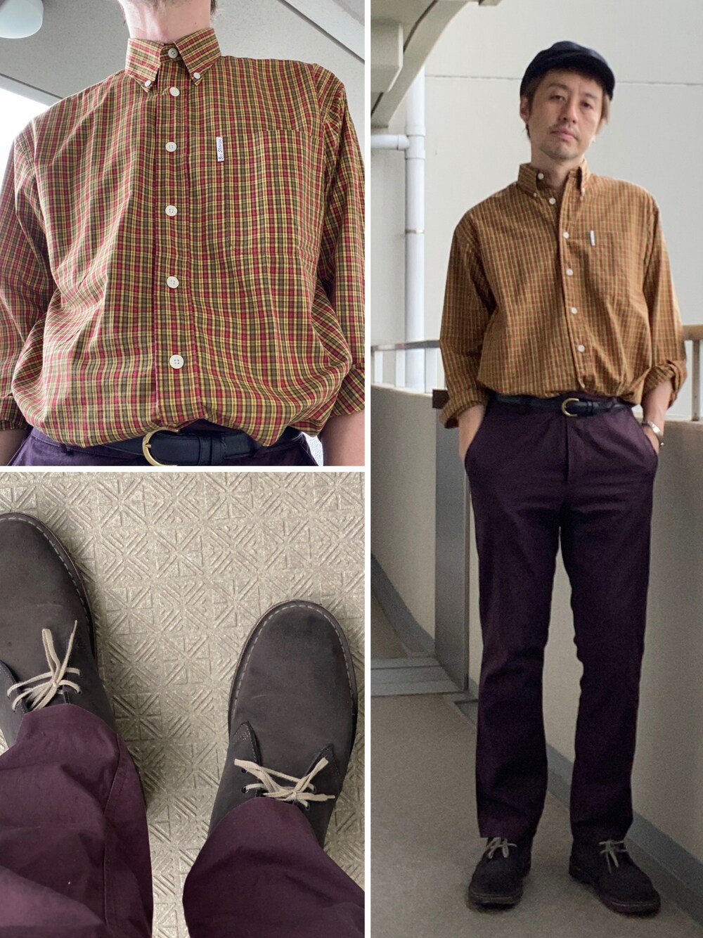 その他のシャツ/ブラウスを着用したメンズの秋コーディネートの1枚目の写真