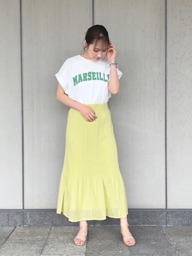 Meguさん（レディース・160cm）の春コーディネート