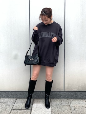 Meguさん（レディース・160cm）の冬コーディネート