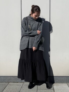 Meguさん（レディース・160cm）の冬コーディネート