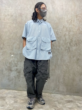 「SENSE（センス）のアイテム」を使った、Tom Chanさん（メンズ・165cm）の秋コーディネート