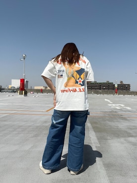 Runa Nagayaさん（レディース・156cm）の春コーディネート