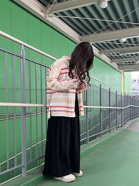 Runa Nagayaさん（レディース・156cm）の春コーディネート