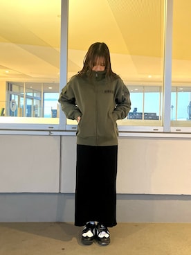 Runa Nagayaさん(レディース・156cm)の冬コーディネート