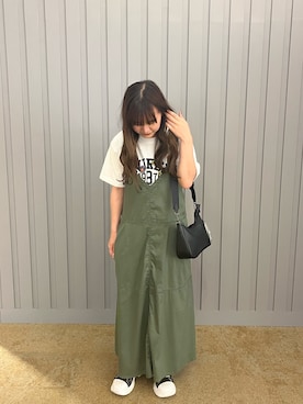 Runa Nagayaさん(レディース・156cm)の夏コーディネート