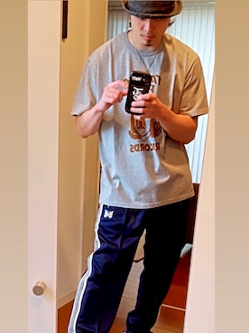 「SUGAR CANE（シュガーケーン）のアイテム（帽子）」を使った、雅さん（メンズ・176cm）の春コーディネート
