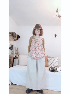 Hug o warのキャミソールを使った人気ファッションコーディネート - WEAR
