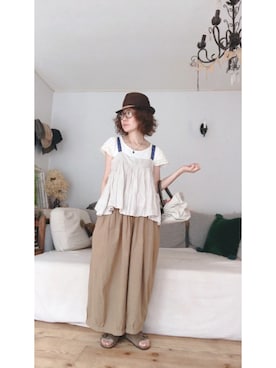 「Pollin（ポーリン）のアイテム」を使った、iroas31さん（レディース・153cm）の夏コーディネート