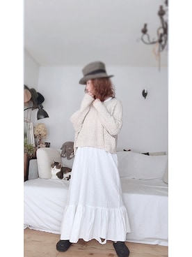 「FLAME WORKS（フレイムワークス）のアイテム」を使った、iroas31さん（レディース・153cm）の冬コーディネート