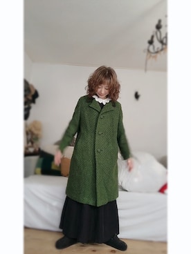 「Hands of creation（ハンズオブクリエイション）のアイテム（ワンピース/ドレス）」を使った、iroas31さん（レディース・153cm）の秋コーディネート