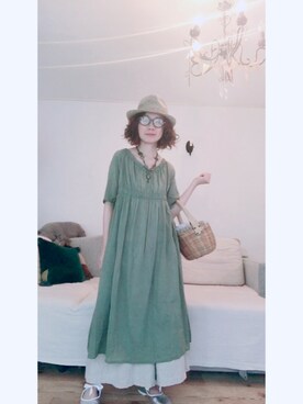 「DADA（ダダ）のアイテム」を使った、iroas31さん（レディース・153cm）の夏コーディネート