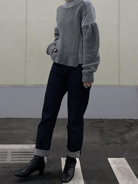 「Alexander McQueen（アレキサンダーマックイーン）のアイテム（スウェット）」を使った、icantwakeupさん（レディース・157cm）の春コーディネート