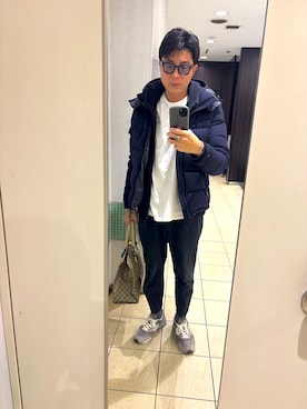 「DENHAM（デンハム）のアイテム」を使った、ろみひーさん（メンズ・175cm）の冬コーディネート