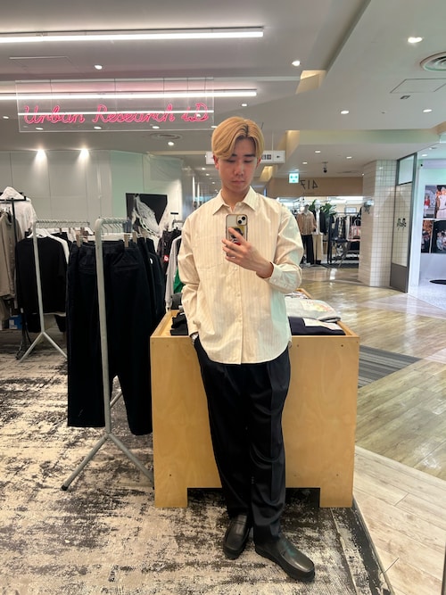 セール】new basic Wool Silk Gabardine Pants（その他パンツ）｜URBAN