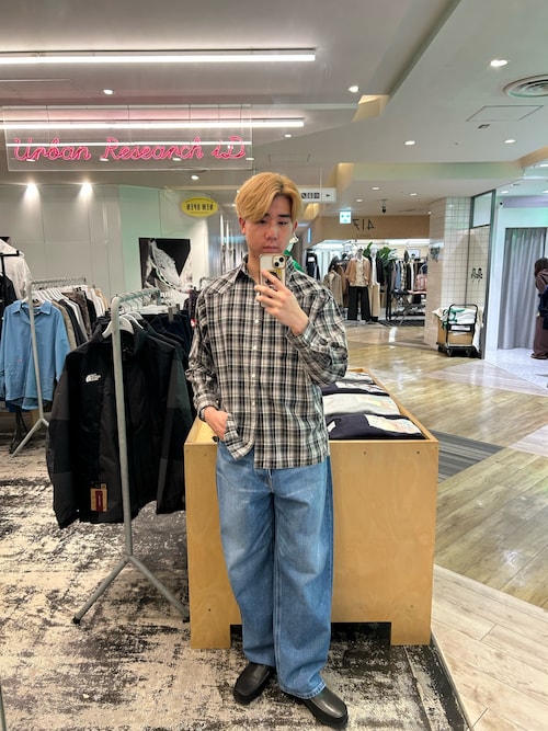 REMAINS ロングパンツ サイズ33 セール】『別注』Lee101×URBAN RESEARCH COWBOY PANTS（デニムパンツ