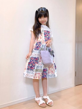 組曲kids クミキョク キッズ のワンピース ドレスを使った人気ファッションコーディネート Wear