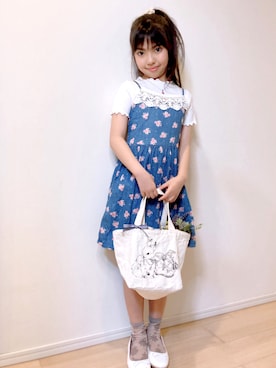 Kaoさん（キッズ・127cm）の夏コーディネート