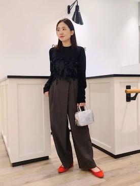 座間　オデット エ オディール スタッフさんのコーディネート